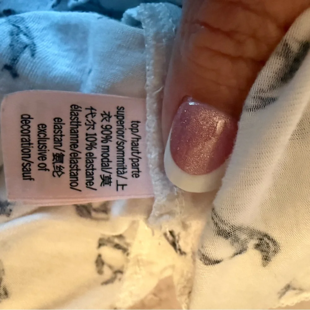 Victoria Secret Penguin Modal Pajama Set XL - Picture 4 of 6